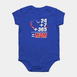 Mom 24/7 Baby Bodysuit